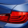Lumières arrières de la BMW M5 2012