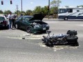 Accident entre Moto et Auto à Montréal secteur Anjou