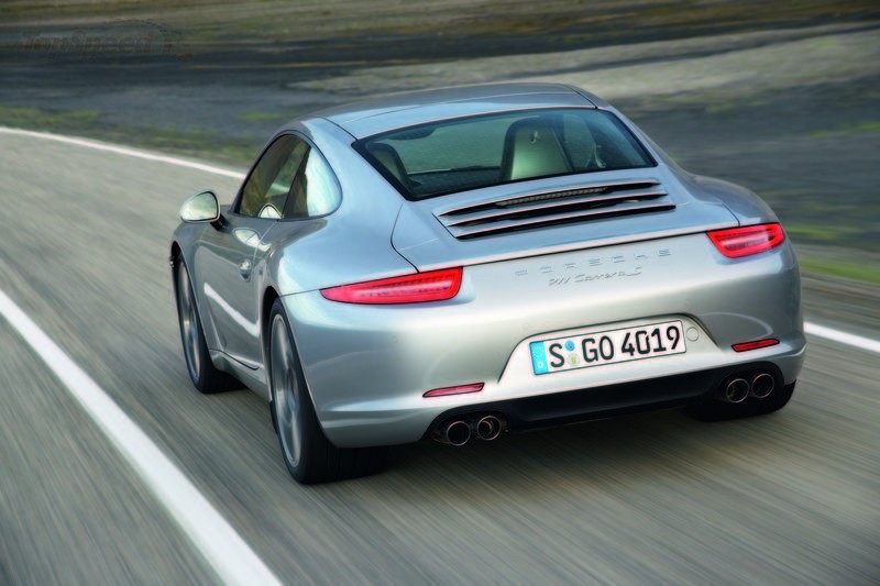 Derrière de la Porsche 911 2012