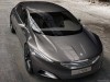 Le concept car Peugeot HX1 2011 vu du devant haut