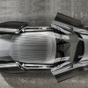 Le concept car Peugeot HX1 2011 vu de haut