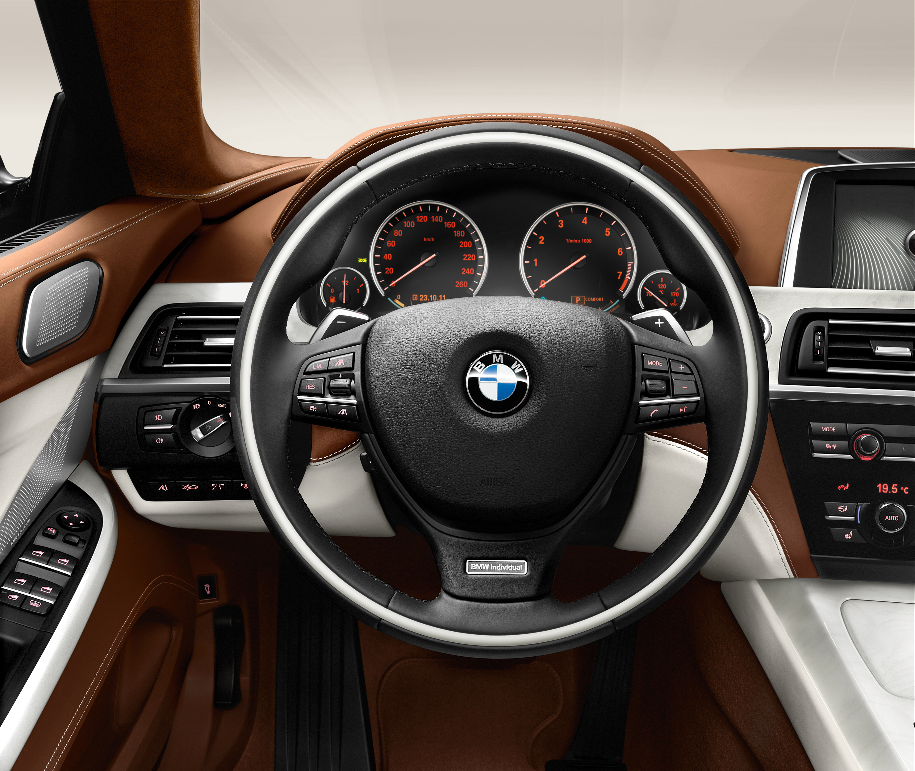 Volant de la BMW Série 6 Gran Coupé 2013
